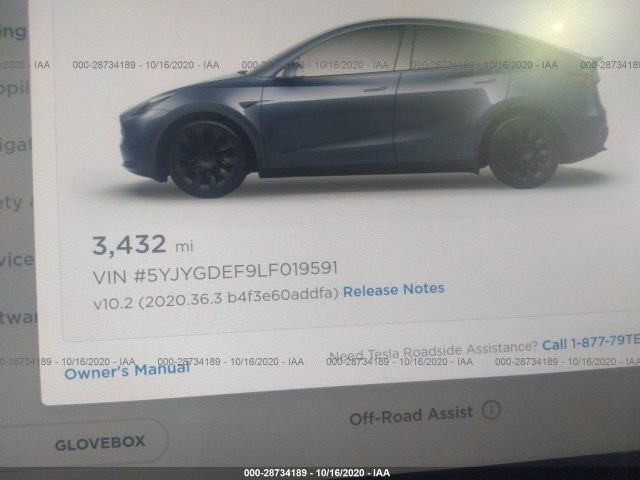 2020 Tesla Model Y Performance