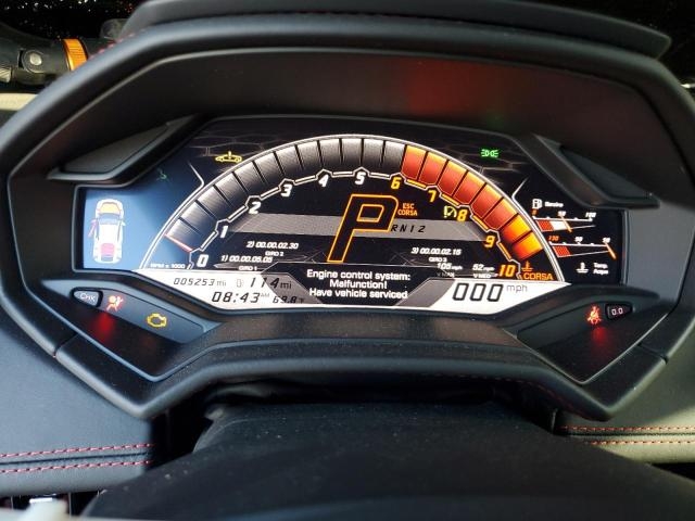 2020 LAMBORGHINI HURACAN EVO панель 